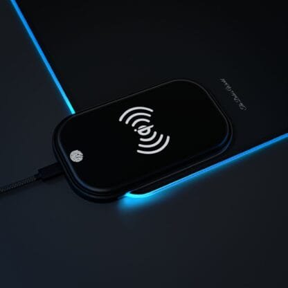 The Dobes LED Gaming Mouse Pad, Wireless Charging - Hell Dobe - Image 7