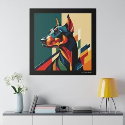 The Dobe´s Matte Canvas, Stretched, 0.75" - Art Deco - black - Image 30
