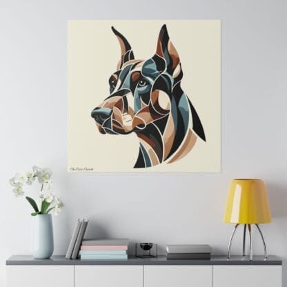 The Dobe´s Matte Canvas, Stretched, 0.75" - Doberman Art - Image 30