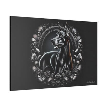 The Dobe Matte Canvas, Stretched, 0.75" - Doberman luxory - Image 6
