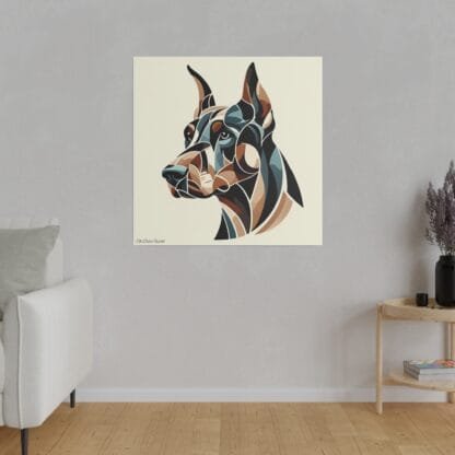 The Dobe´s Matte Canvas, Stretched, 0.75" - Doberman Art - Image 11