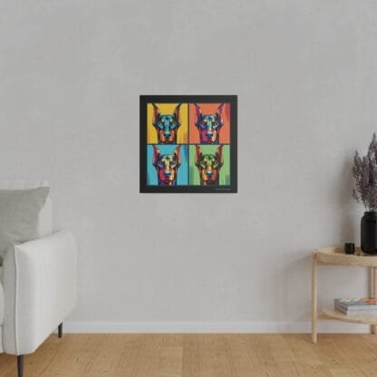 The Dobe´s Matte Canvas, Stretched, 0.75" - Four - black - Image 29