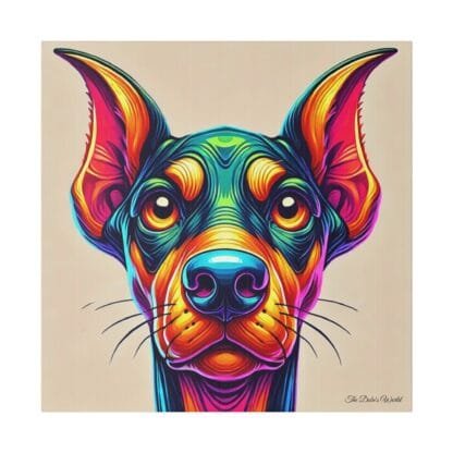 The Dobe´s Matte Canvas, Stretched, 0.75" - Cartoon - Image 6