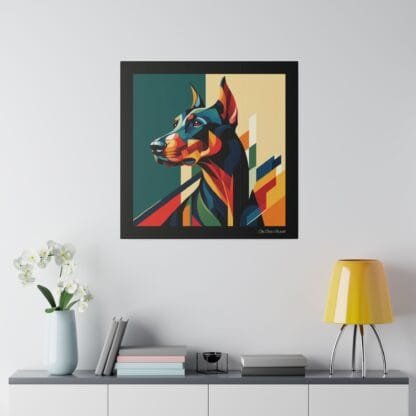 The Dobe´s Matte Canvas, Stretched, 0.75" - Art Deco - black - Image 8