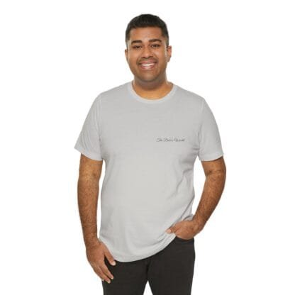 The Dobes Unisex Jersey Short Sleeve Tee - You can´t buy happiness - light - Image 74