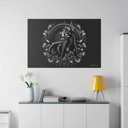 The Dobe Matte Canvas, Stretched, 0.75" - Doberman luxory - Image 16