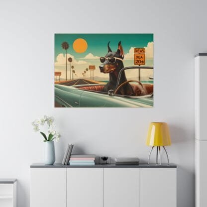 The Dobe´s Matte Canvas, Stretched, 0.75" - Cadillac - Image 24