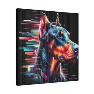 The Dobe´s Matte Canvas, Stretched, 0.75" - Canvas Art Black