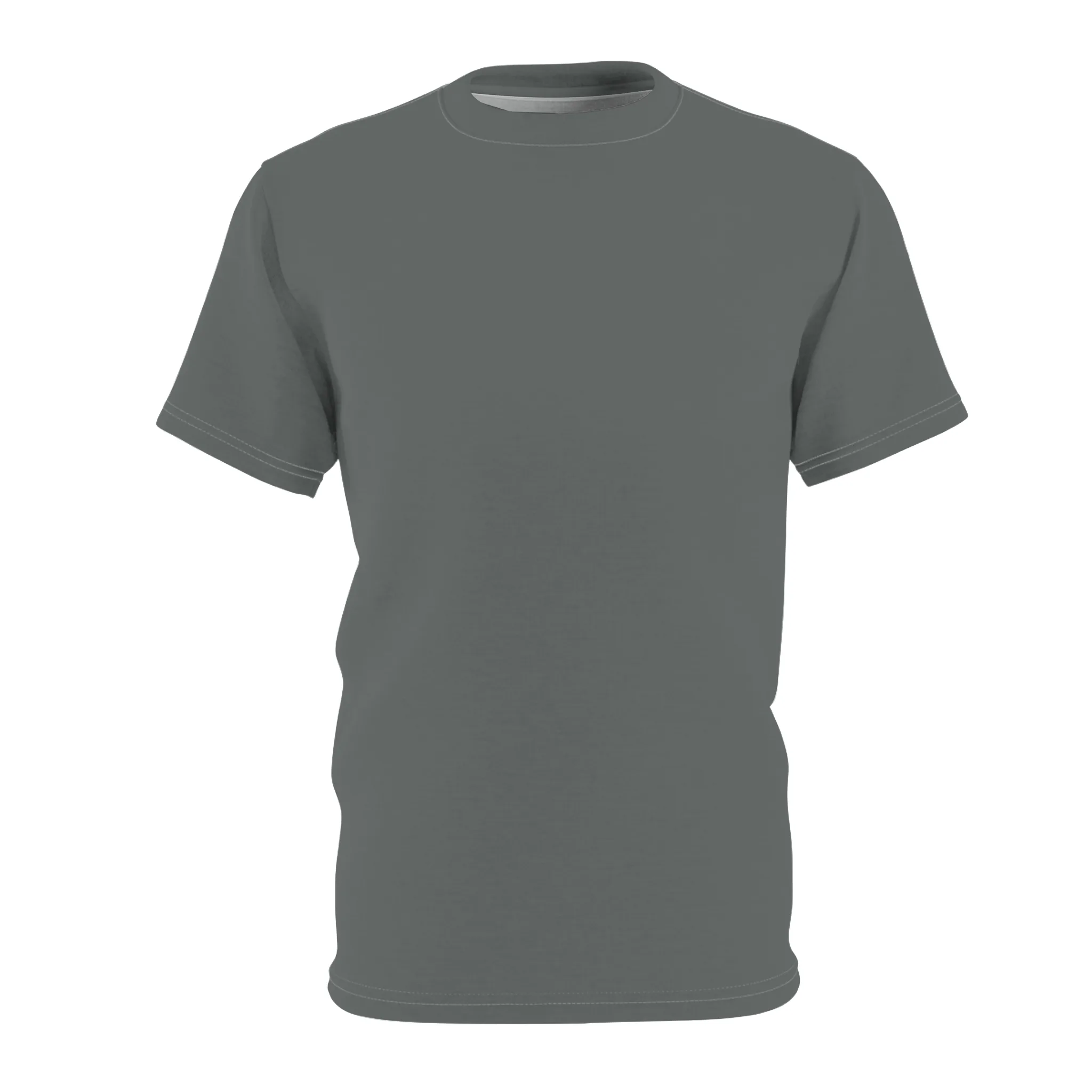 The Dobe's Unisex Cut & Sew Tee (AOP) - Own a Doberman - dark grey - Image 2