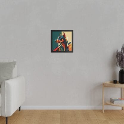 The Dobe´s Matte Canvas, Stretched, 0.75" - Art Deco - black - Image 3