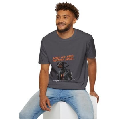 The Dobe Unisex Softstyle T-Shirt - Shall We Have Another Drink - Image 36