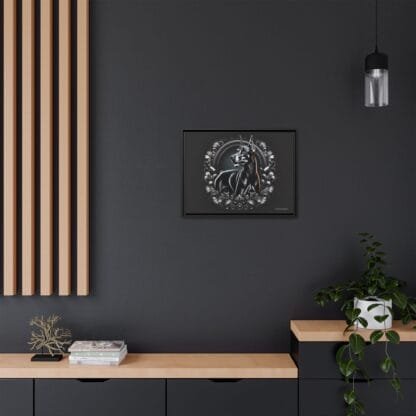 The Dobe Matte Canvas, Black Frame - Doberman Luxory - Image 8