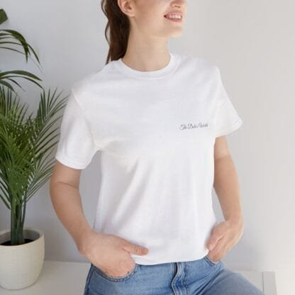 The Dobes Unisex Jersey Short Sleeve Tee - You can´t buy happiness - light - Image 24