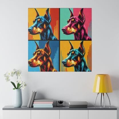 The Dobe´s Matte Canvas, Stretched, 0.75" - Four Colored 2 - Image 30