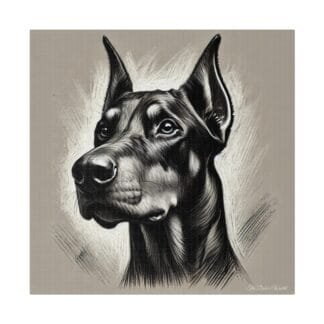 The Dobes Matte Canvas, Stretched, 0.75" - Classic Portrait