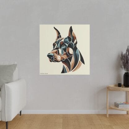 The Dobe´s Matte Canvas, Stretched, 0.75" - Doberman Art - Image 29