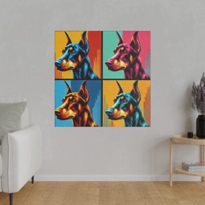 The Dobe´s Matte Canvas, Stretched, 0.75" - Four Colored 2 - Image 33