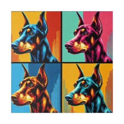The Dobe´s Matte Canvas, Stretched, 0.75" - Four Colored 2 - Image 31