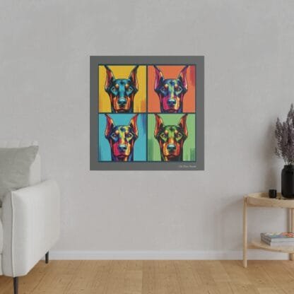 The Dobe´s Matte Canvas, Stretched, 0.75" - Four Colored - Image 33