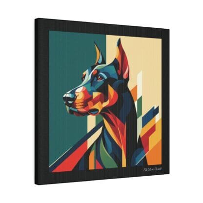 The Dobe´s Matte Canvas, Stretched, 0.75" - Art Deco - black - Image 2