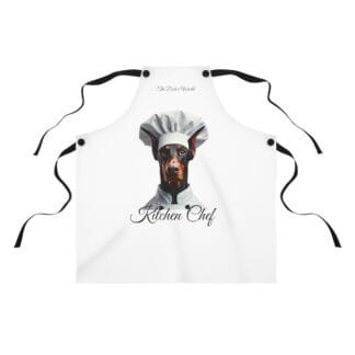 The Dobes Apron (AOP) - Kitchen Chef - white