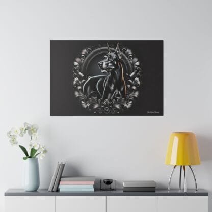 The Dobe Matte Canvas, Stretched, 0.75" - Doberman luxory - Image 8