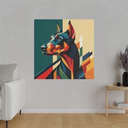 The Dobe´s Matte Canvas, Stretched, 0.75" - Art Deco - mirror sides - Image 33