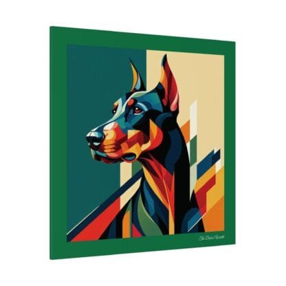 The Dobe´s Matte Canvas, Stretched, 0.75" - Art Deco - green - Image 32