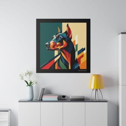 The Dobe´s Matte Canvas, Stretched, 0.75" - Art Deco - black - Image 34