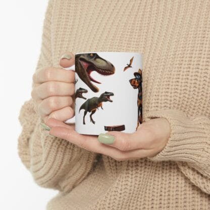 The Dobes Ceramic Mug, (11oz, 15oz) - Might Be a Ruff Day - Image 11
