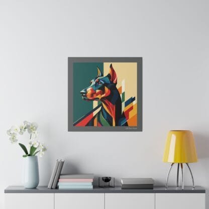 The Dobe´s Matte Canvas, Stretched, 0.75" - Art Deco - dark grey - Image 26