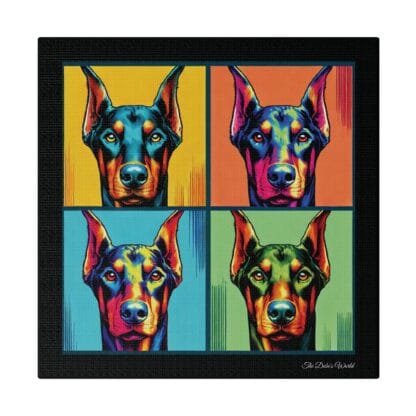 The Dobe´s Matte Canvas, Stretched, 0.75" - Four - black - Image 17