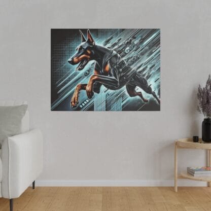 The Dobe´s Matte Canvas, Stretched, 0.75" - Futuristic - Image 15