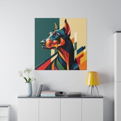 The Dobe´s Matte Canvas, Stretched, 0.75" - Art Deco - mirror sides - Image 34