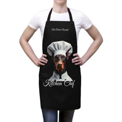 The Dobes Apron (AOP) - Kitchen Chef - black - Image 3