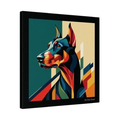 The Dobe´s Matte Canvas, Stretched, 0.75" - Art Deco - black - Image 18