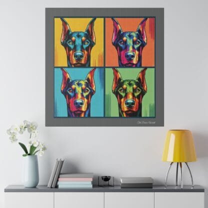 The Dobe´s Matte Canvas, Stretched, 0.75" - Four Colored - Image 12