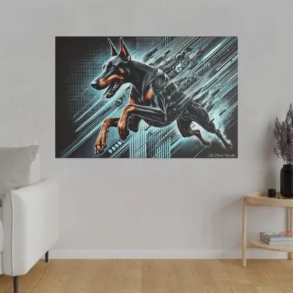 The Dobe´s Matte Canvas, Stretched, 0.75" - Futuristic - Image 19