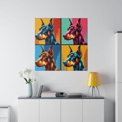 The Dobe´s Matte Canvas, Stretched, 0.75" - Four Colored 2 - Image 34