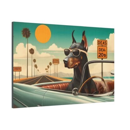 The Dobe´s Matte Canvas, Stretched, 0.75" - Cadillac - Image 34