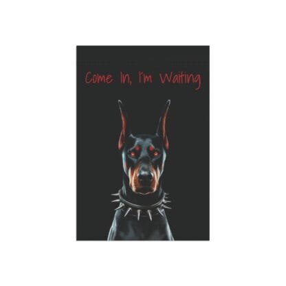 The Dobes Garden & House Banner - red eyes - Image 8