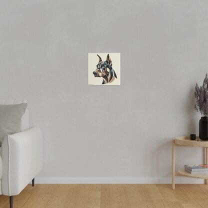 The Dobe´s Matte Canvas, Stretched, 0.75" - Doberman Art - Image 15