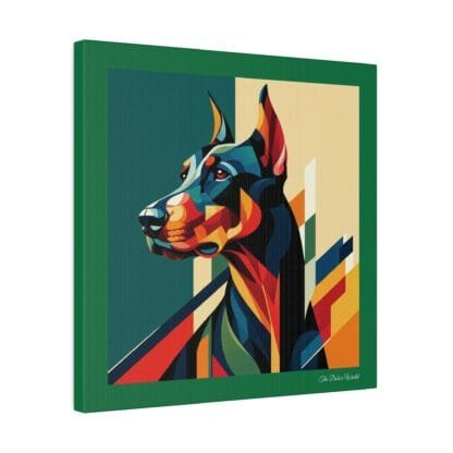 The Dobe´s Matte Canvas, Stretched, 0.75" - Art Deco - green - Image 22