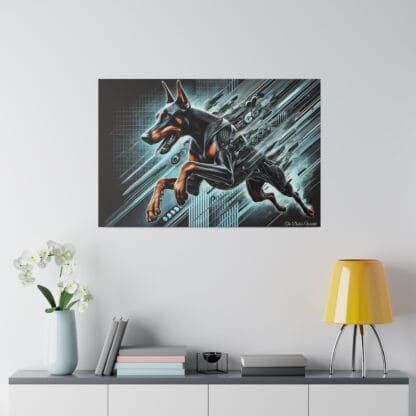 The Dobe´s Matte Canvas, Stretched, 0.75" - Futuristic - Image 8