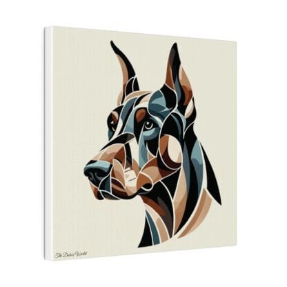 The Dobe´s Matte Canvas, Stretched, 0.75" - Doberman Art - Image 13