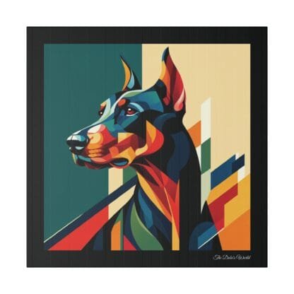 The Dobe´s Matte Canvas, Stretched, 0.75" - Art Deco - black - Image 5