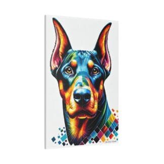 The Dobe´s Matte Canvas, Stretched, 0.75" - Mosaik