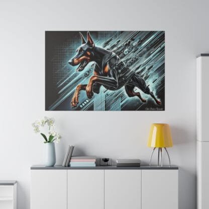 The Dobe´s Matte Canvas, Stretched, 0.75" - Futuristic - Image 20