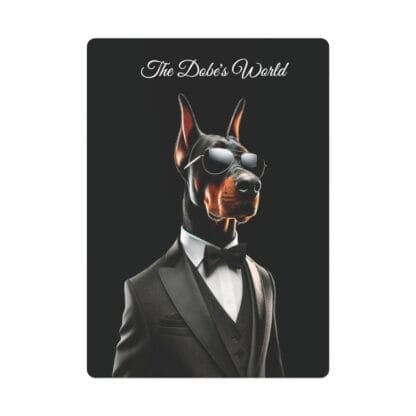 The Dobes Poker Cards - Series-1 black