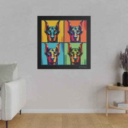 The Dobe´s Matte Canvas, Stretched, 0.75" - Four - black - Image 11